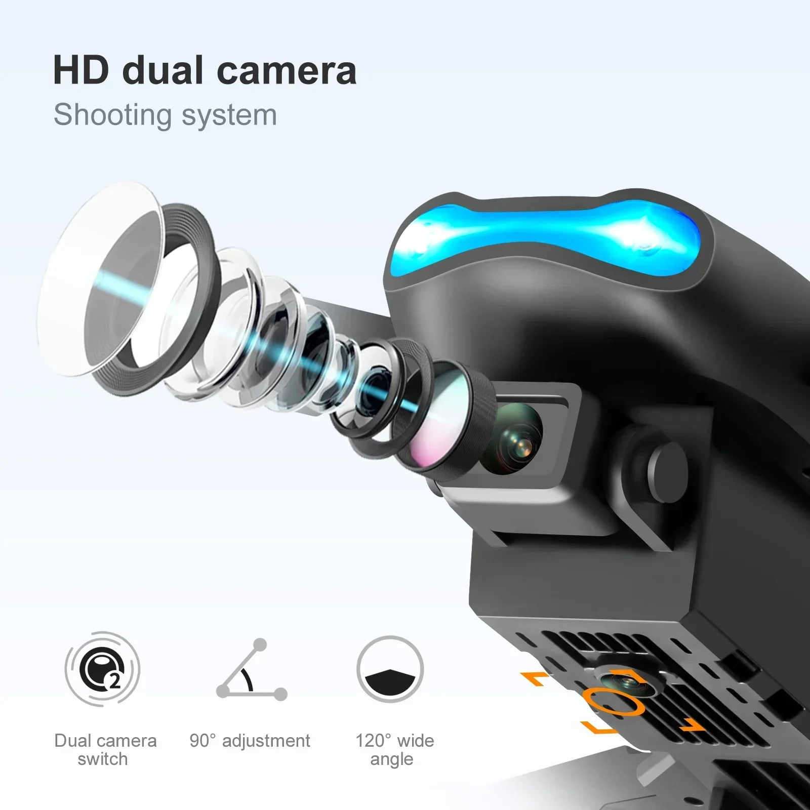 โดรนรุ่นใหม่ E99 Pro HD 4K กล้ - Drone Remote Controller Lanyard บทวิจารณ์และราคา